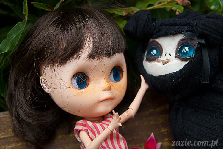 Blythe Simply Chocolate custom by Zazie Rarka Orka i Dzidzia Buu z rodziny Kaziu De Bubu