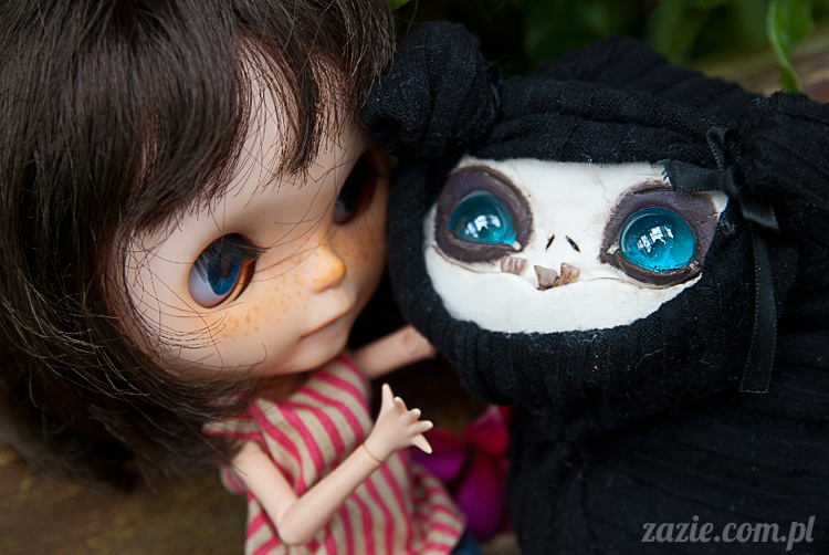 Blythe Simply Chocolate custom by Zazie Rarka Orka i Dzidzia Buu z rodziny Kaziu De Bubu