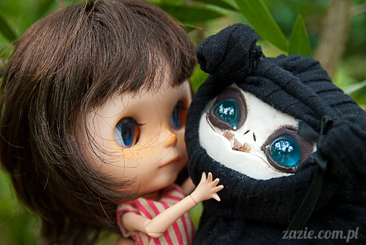 Blythe Simply Chocolate custom by Zazie Rarka Orka i Dzidzia Buu z rodziny Kaziu De Bubu