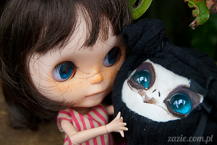 Blythe Simply Chocolate custom by Zazie Rarka Orka i Dzidzia Buu z rodziny Kaziu De Bubu