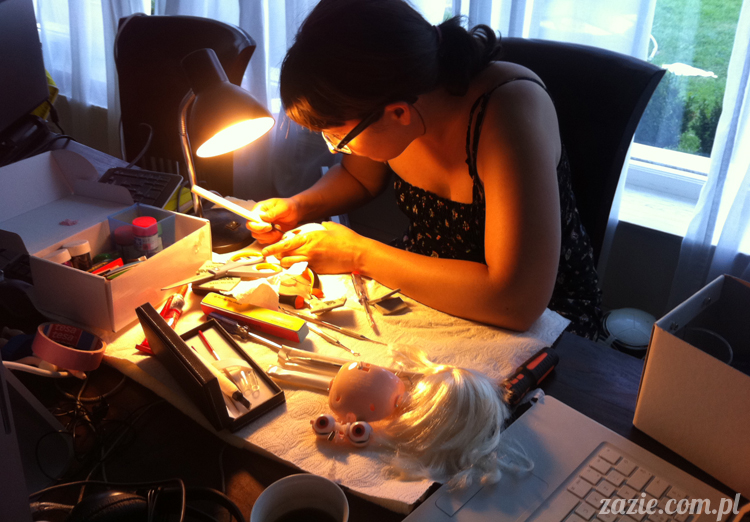 Blythe Simply Vanilla custom by Zazie