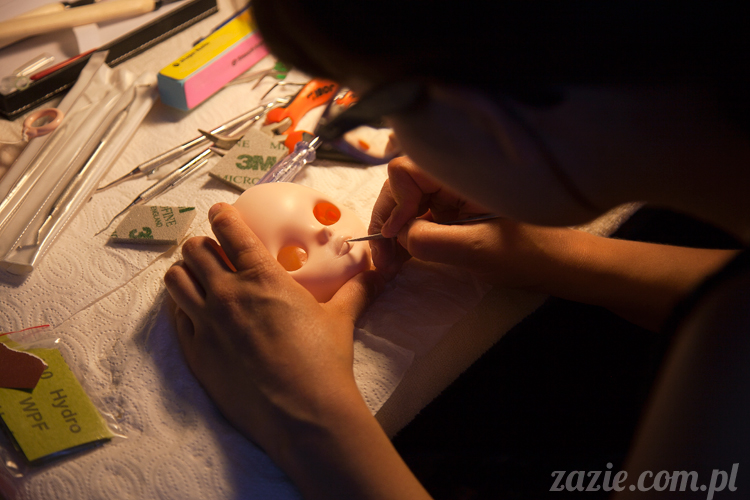 Blythe Simply Vanilla custom by Zazie