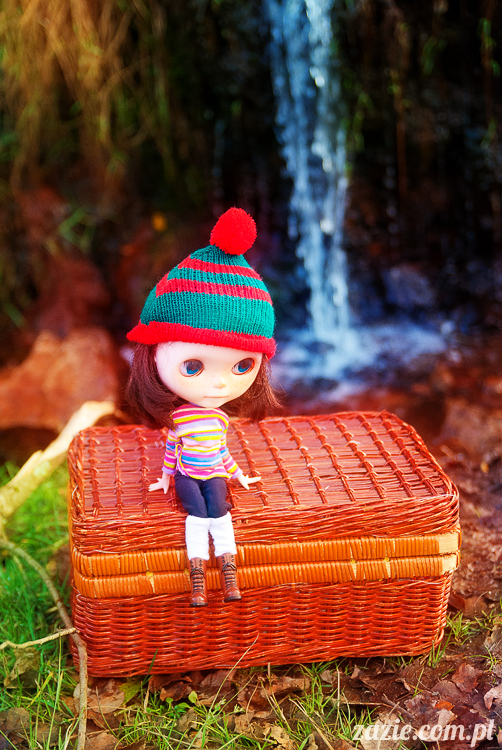 lalka Blythe doll Orka custom by Zazie, South Wales, Brecon Beacon, Gwaun Hepste