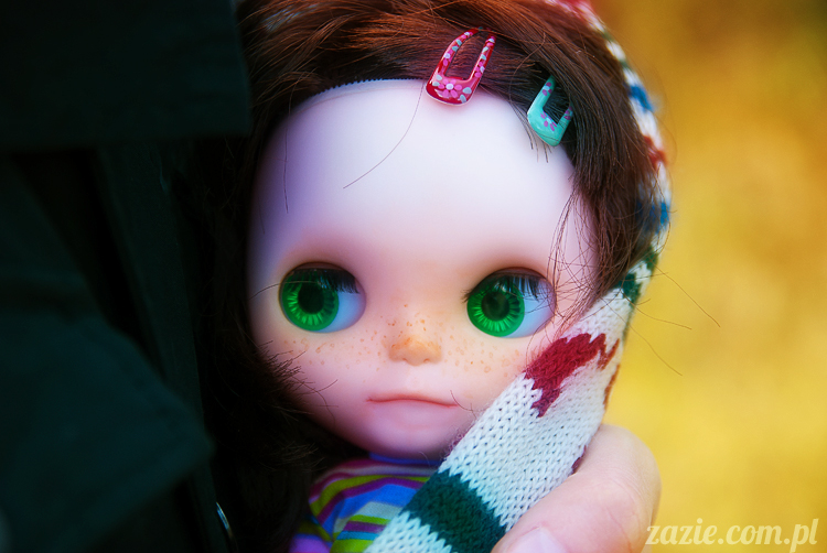 lalka Blythe doll Orka custom by Zazie, South Wales, Brecon Beacon, Gwaun Hepste