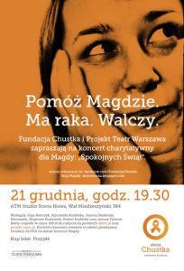 pod patronatem Chustki: koncert charytatywny dla Magdy