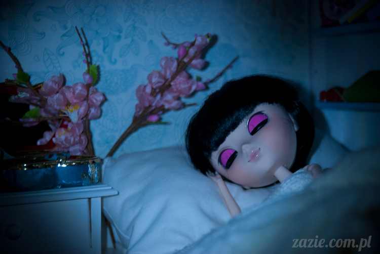 Christmas Xmas Dolls by Zazie, winter diorama with Blythe Simply Chocolate Dal Rot Chan Pullip Ddalgi