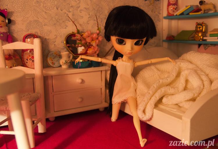 Christmas Xmas Dolls by Zazie, winter diorama with Blythe Simply Chocolate Dal Rot Chan Pullip Ddalgi