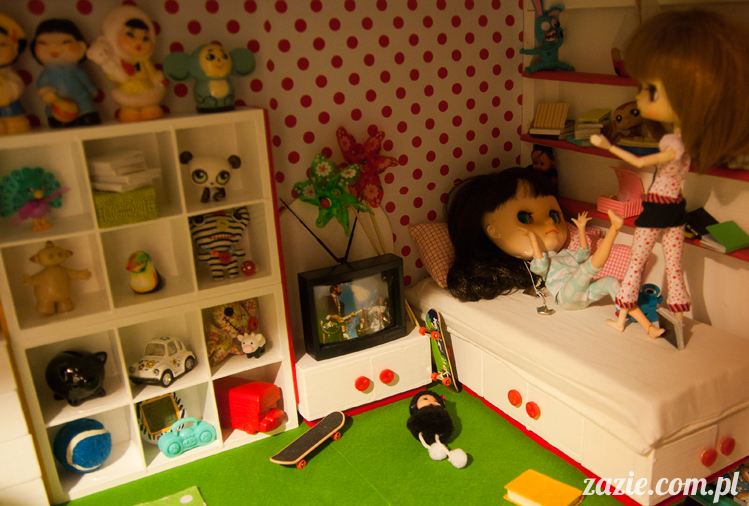 Christmas Xmas Dolls by Zazie, winter diorama with Blythe Simply Chocolate Dal Rot Chan Pullip Ddalgi