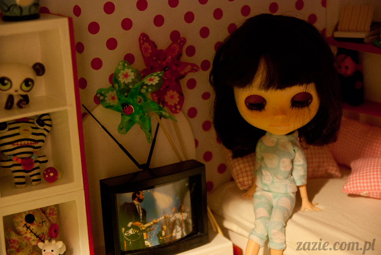 Christmas Xmas Dolls by Zazie, winter diorama with Blythe Simply Chocolate Dal Rot Chan Pullip Ddalgi