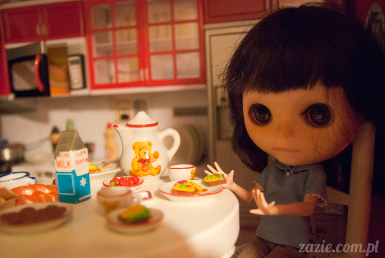 Christmas Xmas Dolls by Zazie, winter diorama with Blythe Simply Chocolate Dal Rot Chan Pullip Ddalgi