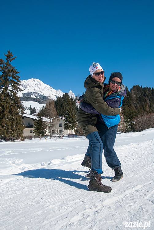 Austria Salzburg Dachstein Filzmoos Wyjazd na narty marzec 2013