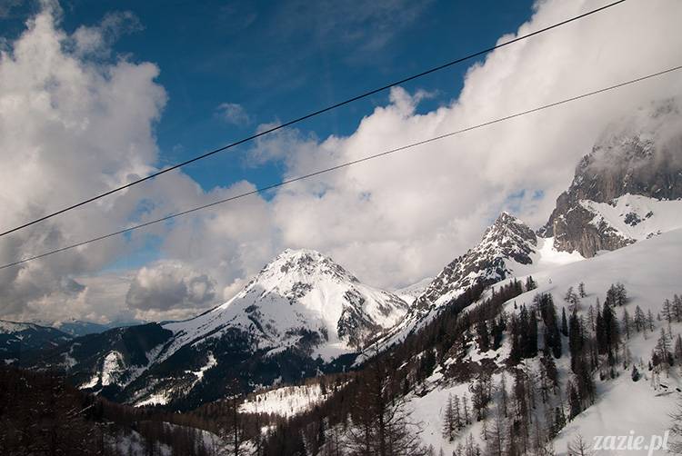 Austria Salzburg Dachstein Filzmoos Wyjazd na narty marzec 2013