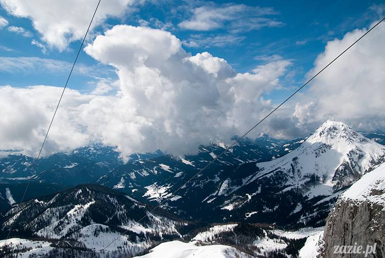 Austria Salzburg Dachstein Filzmoos Wyjazd na narty marzec 2013