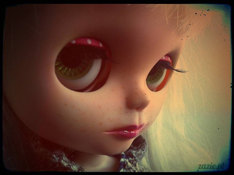 ooak custom blythe doll by zazie