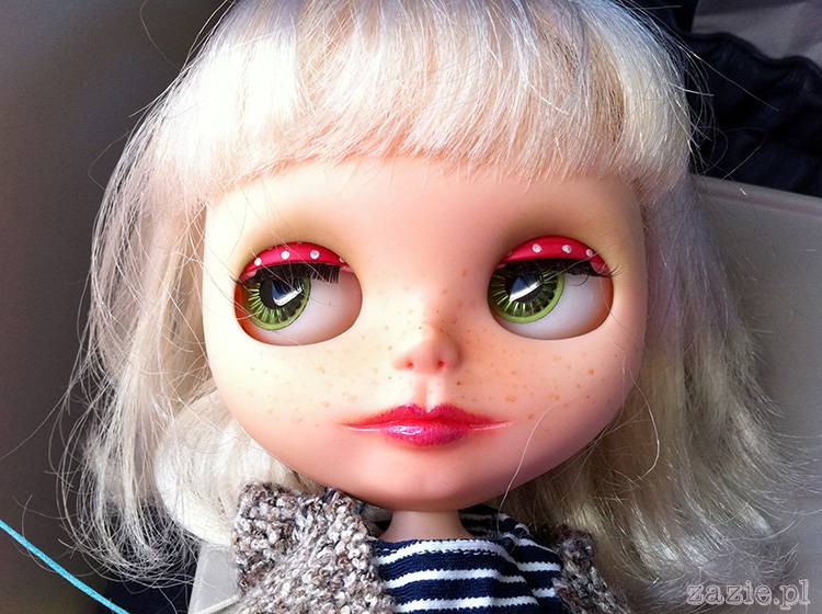 lalki Blythe dolls adventures flight plane