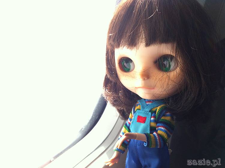 lalki Blythe dolls adventures flight plane