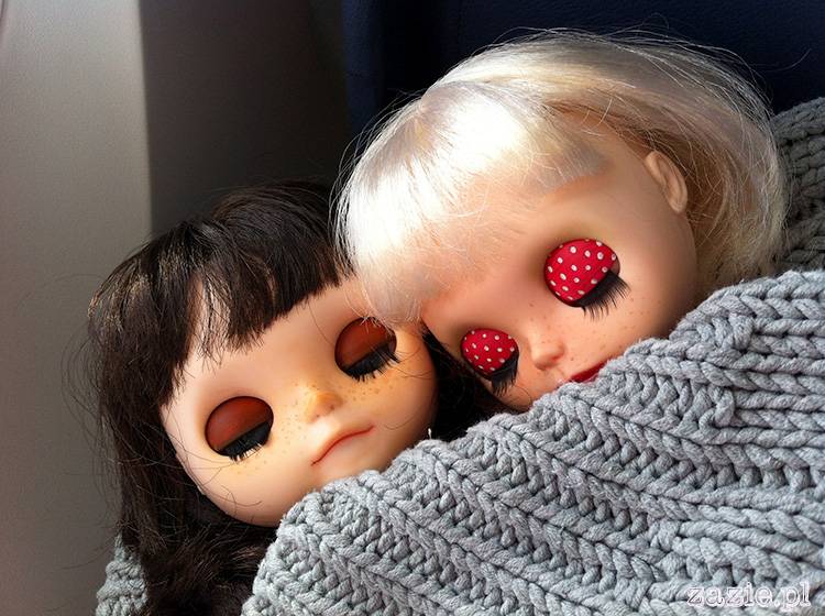 lalki Blythe dolls adventures flight plane