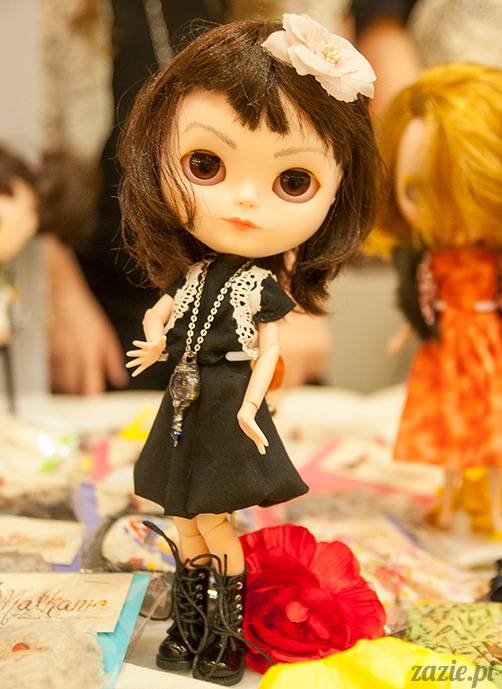 BlytheCon Barcelona april 2013, international Blythe doll convent, custom reroot ooak Blythe Takara Hasbro, sewing dress clothes for Blythe doll, BlytheCon in Spain Barcelona photo by Zazie Oh!Zazie