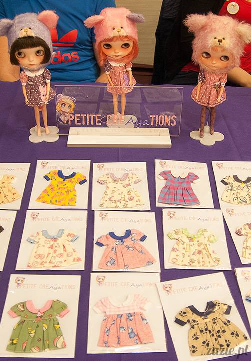 BlytheCon Barcelona april 2013, international Blythe doll convent, custom reroot ooak Blythe Takara Hasbro, sewing dress clothes for Blythe doll, BlytheCon in Spain Barcelona photo by Zazie Oh!Zazie