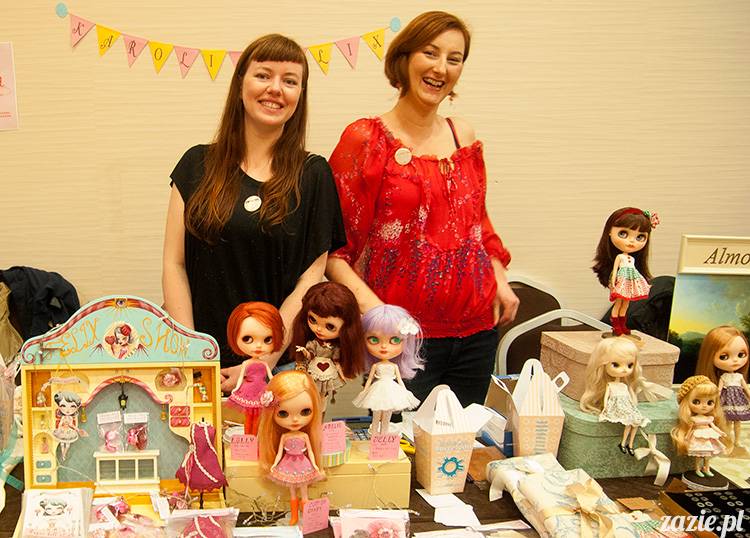 BlytheCon Barcelona april 2013, international Blythe doll convent, custom reroot ooak Blythe Takara Hasbro, sewing dress clothes for Blythe doll, BlytheCon in Spain Barcelona photo by Zazie Oh!Zazie