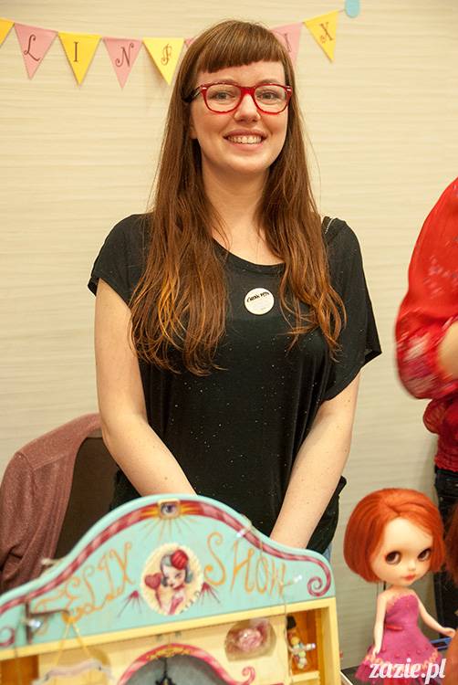 BlytheCon Barcelona april 2013, international Blythe doll convent, custom reroot ooak Blythe Takara Hasbro, sewing dress clothes for Blythe doll, BlytheCon in Spain Barcelona photo by Zazie Oh!Zazie