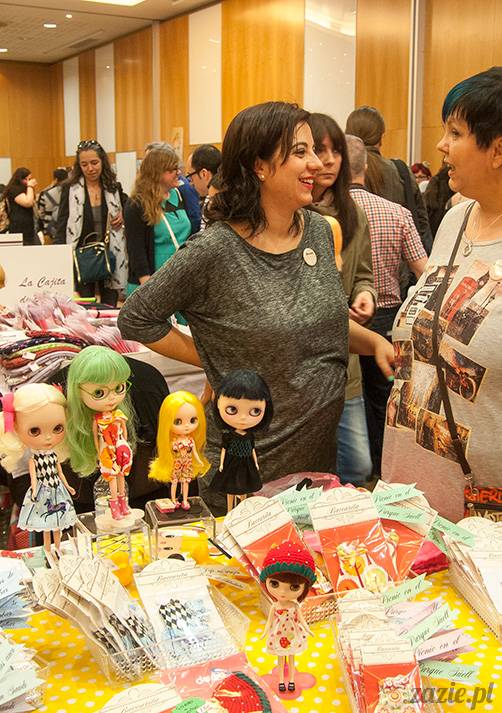 BlytheCon Barcelona april 2013, international Blythe doll convent, custom reroot ooak Blythe Takara Hasbro, sewing dress clothes for Blythe doll, BlytheCon in Spain Barcelona photo by Zazie Oh!Zazie