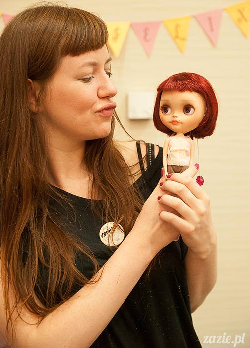 BlytheCon Barcelona april 2013, international Blythe doll convent, custom reroot ooak Blythe Takara Hasbro, sewing dress clothes for Blythe doll, BlytheCon in Spain Barcelona photo by Zazie Oh!Zazie