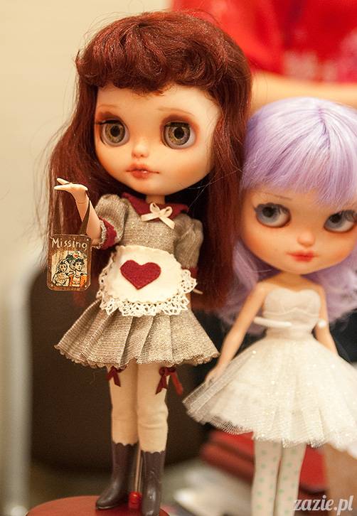 BlytheCon Barcelona april 2013, international Blythe doll convent, custom reroot ooak Blythe Takara Hasbro, sewing dress clothes for Blythe doll, BlytheCon in Spain Barcelona photo by Zazie Oh!Zazie