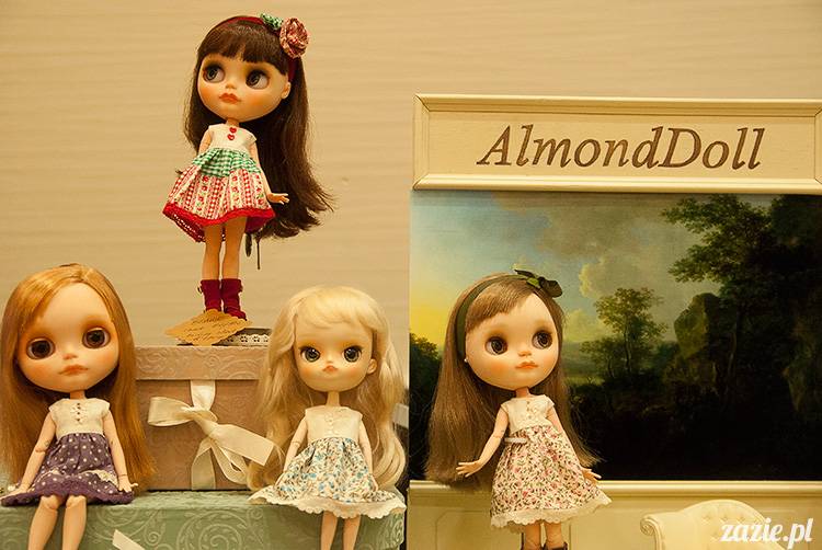 BlytheCon Barcelona april 2013, international Blythe doll convent, custom reroot ooak Blythe Takara Hasbro, sewing dress clothes for Blythe doll, BlytheCon in Spain Barcelona photo by Zazie Oh!Zazie