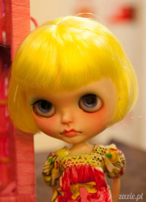 BlytheCon Barcelona april 2013, international Blythe doll convent, custom reroot ooak Blythe Takara Hasbro, sewing dress clothes for Blythe doll, BlytheCon in Spain Barcelona photo by Zazie Oh!Zazie