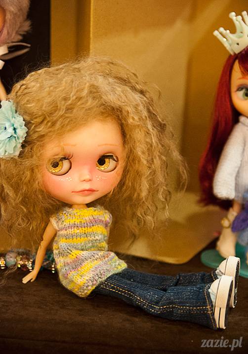 BlytheCon Barcelona april 2013, international Blythe doll convent, custom reroot ooak Blythe Takara Hasbro, sewing dress clothes for Blythe doll, BlytheCon in Spain Barcelona photo by Zazie Oh!Zazie