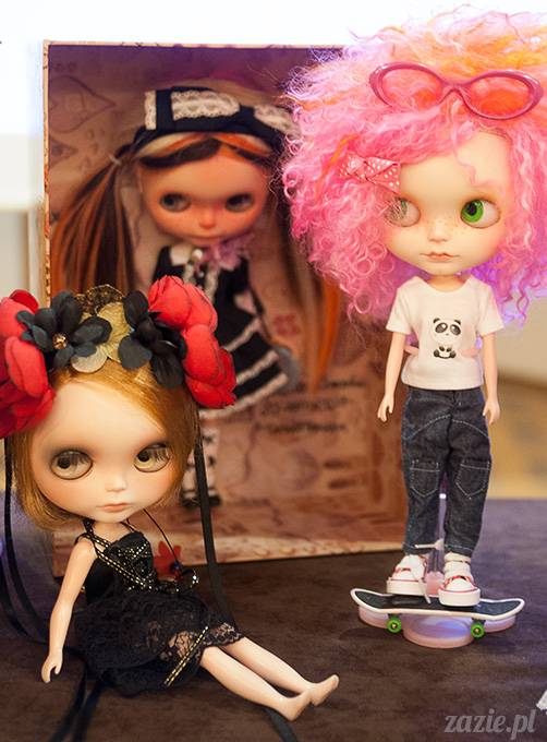 BlytheCon Barcelona april 2013, international Blythe doll convent, custom reroot ooak Blythe Takara Hasbro, sewing dress clothes for Blythe doll, BlytheCon in Spain Barcelona photo by Zazie Oh!Zazie