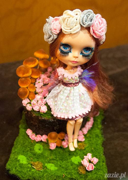 BlytheCon Barcelona april 2013, international Blythe doll convent, custom reroot ooak Blythe Takara Hasbro, sewing dress clothes for Blythe doll, BlytheCon in Spain Barcelona photo by Zazie Oh!Zazie