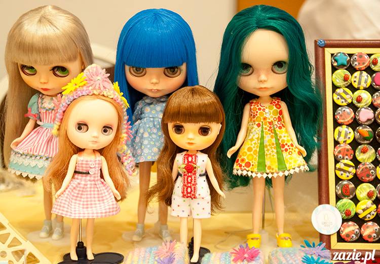 BlytheCon Barcelona april 2013, international Blythe doll convent, custom reroot ooak Blythe Takara Hasbro, sewing dress clothes for Blythe doll, BlytheCon in Spain Barcelona photo by Zazie Oh!Zazie