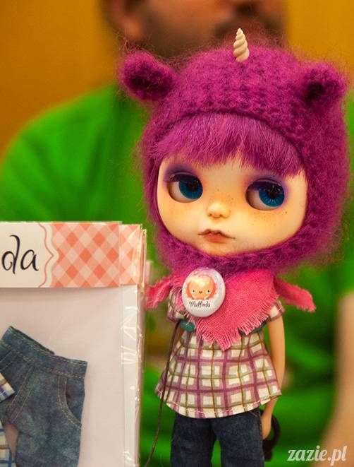 BlytheCon Barcelona april 2013, international Blythe doll convent, custom reroot ooak Blythe Takara Hasbro, sewing dress clothes for Blythe doll, BlytheCon in Spain Barcelona photo by Zazie Oh!Zazie