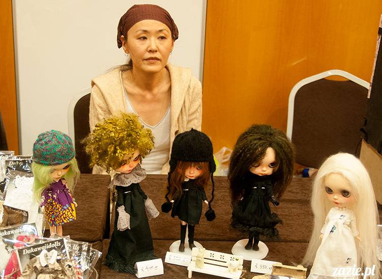 BlytheCon Barcelona april 2013, international Blythe doll convent, custom reroot ooak Blythe Takara Hasbro, sewing dress clothes for Blythe doll, BlytheCon in Spain Barcelona photo by Zazie Oh!Zazie