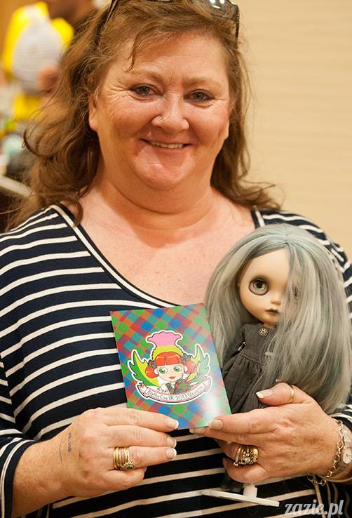 BlytheCon Barcelona april 2013, international Blythe doll convent, custom reroot ooak Blythe Takara Hasbro, sewing dress clothes for Blythe doll, BlytheCon in Spain Barcelona photo by Zazie Oh!Zazie