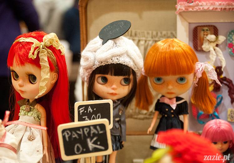 BlytheCon Barcelona april 2013, international Blythe doll convent, custom reroot ooak Blythe Takara Hasbro, sewing dress clothes for Blythe doll, BlytheCon in Spain Barcelona photo by Zazie Oh!Zazie