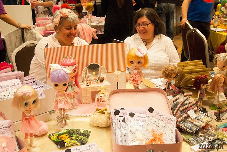 BlytheCon Barcelona april 2013, international Blythe doll convent, custom reroot ooak Blythe Takara Hasbro, sewing dress clothes for Blythe doll, BlytheCon in Spain Barcelona photo by Zazie Oh!Zazie