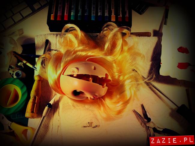 custom blythe doll ooak simply vanilla by Zazie Oh!Zazie