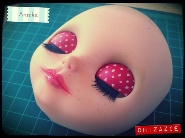 custom blythe doll ooak simply vanilla by Zazie Oh!Zazie