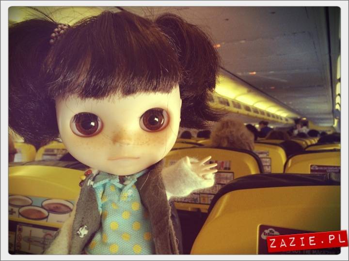 blythe dolls, flight to Barcelona, Blythecon Barcelona 2013