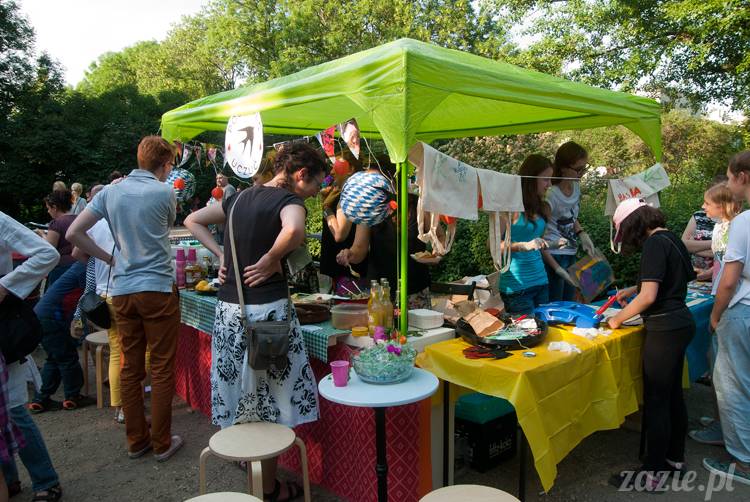 Piknik Ochocian czerwiec 2013 Park Wielkopolski Warszawa Ochota, Ochocianie Sąsiedzi, Posłaniec Uczuć