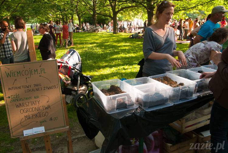 Piknik Ochocian czerwiec 2013 Park Wielkopolski Warszawa Ochota, Ochocianie Sąsiedzi, Posłaniec Uczuć