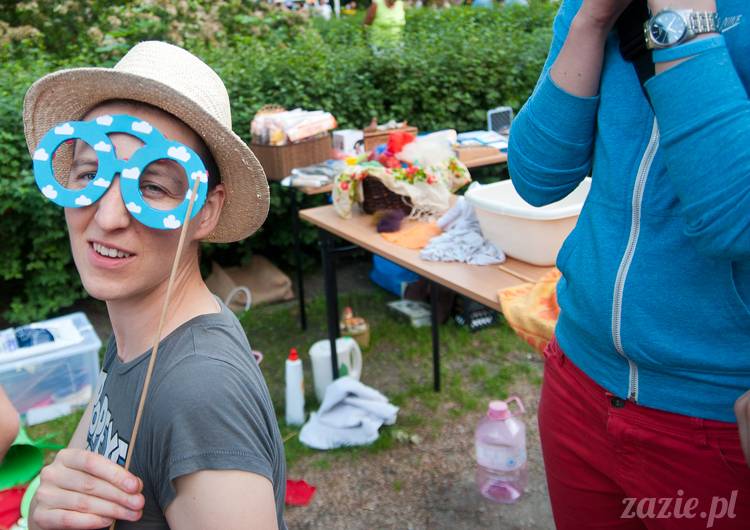 Piknik Ochocian czerwiec 2013 Park Wielkopolski Warszawa Ochota, Ochocianie Sąsiedzi, Posłaniec Uczuć