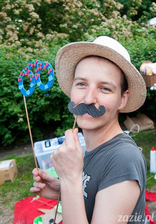 Piknik Ochocian czerwiec 2013 Park Wielkopolski Warszawa Ochota, Ochocianie Sąsiedzi, Posłaniec Uczuć