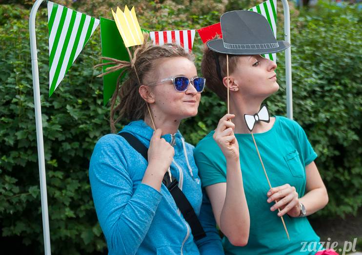Piknik Ochocian czerwiec 2013 Park Wielkopolski Warszawa Ochota, Ochocianie Sąsiedzi, Posłaniec Uczuć