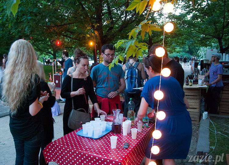 Piknik Ochocian czerwiec 2013 Park Wielkopolski Warszawa Ochota, Ochocianie Sąsiedzi, Posłaniec Uczuć