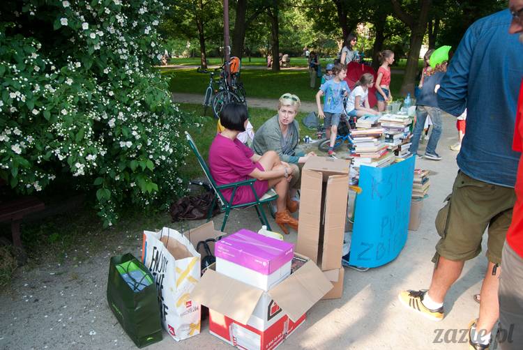 Piknik Ochocian czerwiec 2013 Park Wielkopolski Warszawa Ochota, Ochocianie Sąsiedzi, Posłaniec Uczuć