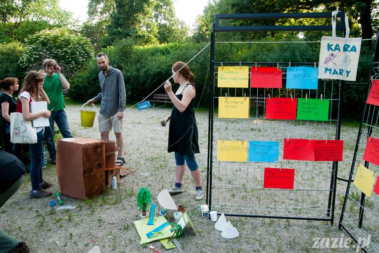 Piknik Ochocian czerwiec 2013 Park Wielkopolski Warszawa Ochota, Ochocianie Sąsiedzi, Posłaniec Uczuć